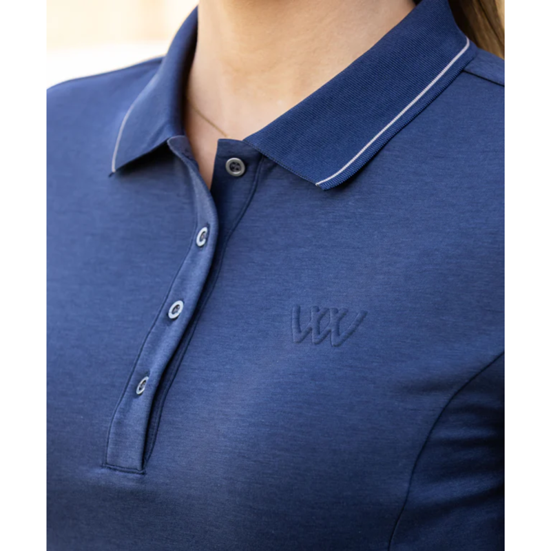 Woof Wear Ladies Tech Polo Shirt - Navy-3