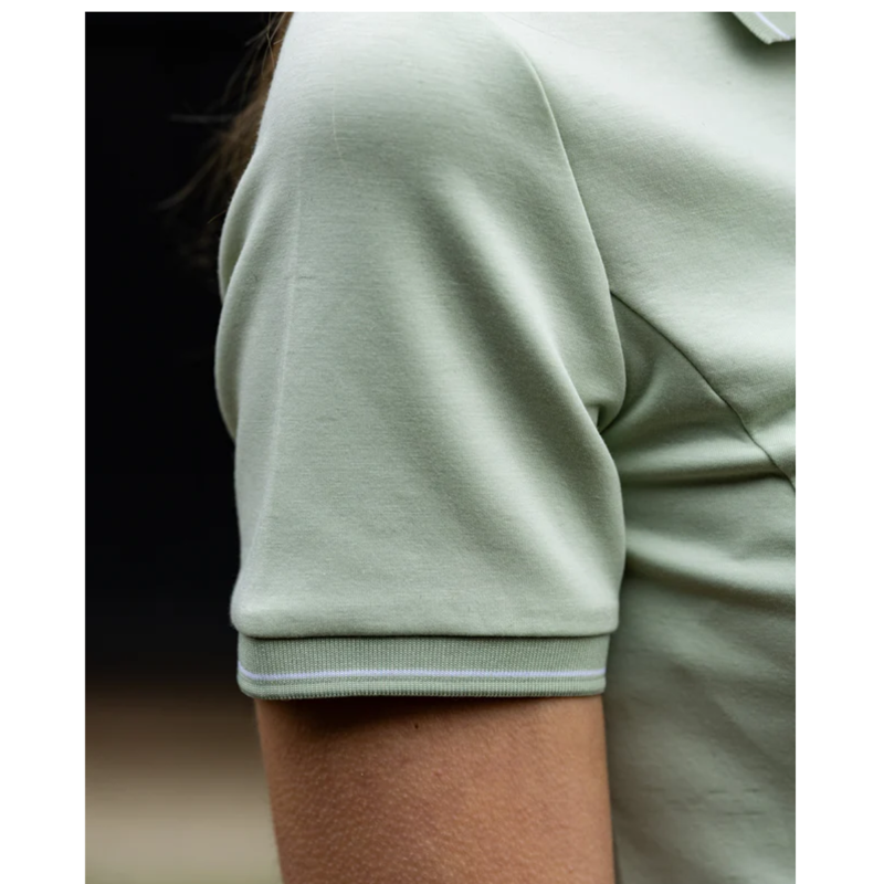 Woof Wear Ladies Tech Polo Shirt - Sage-3