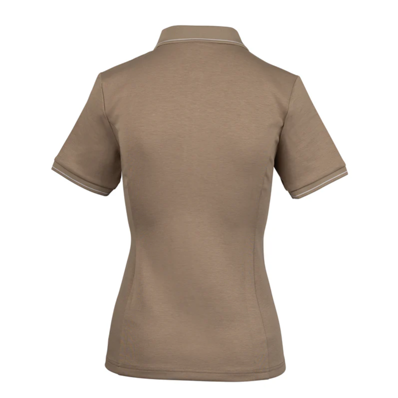 Woof Wear Ladies Tech Polo Shirt - Stone-1