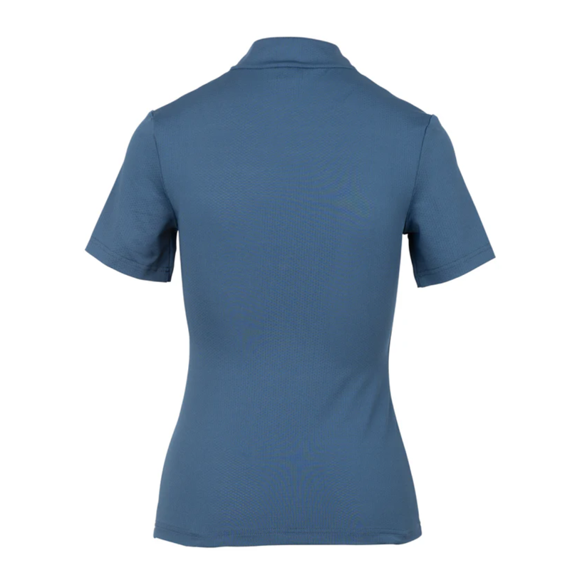 Woof Wear Ladies Short Sleeve iVent Shirt - Petrol-1