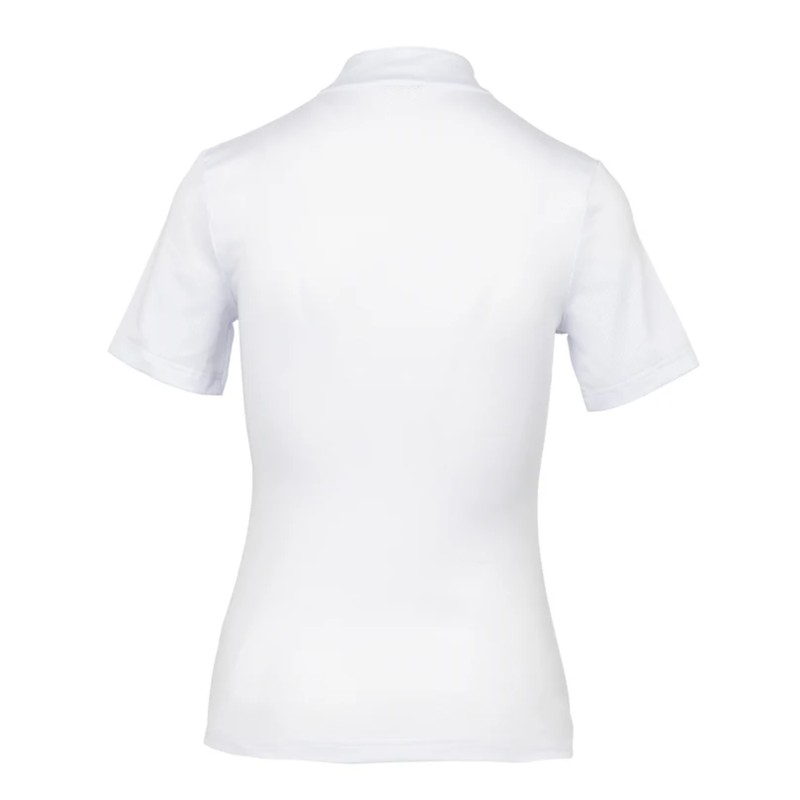 Woof Wear Ladies Short Sleeve iVent Shirt - White-1