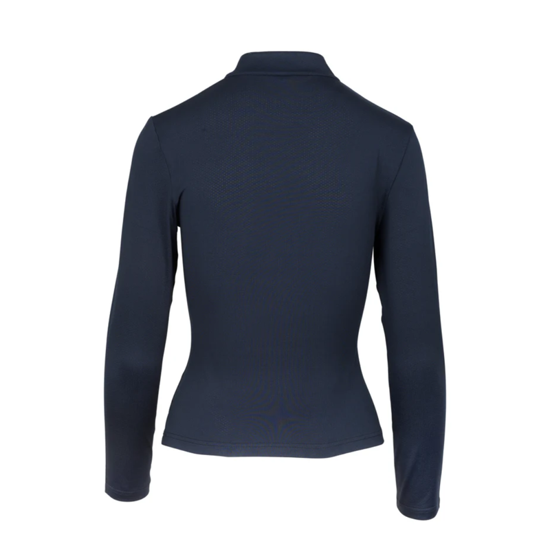 Woof Wear Ladies Long Sleeve iVent Shirt - Navy-1