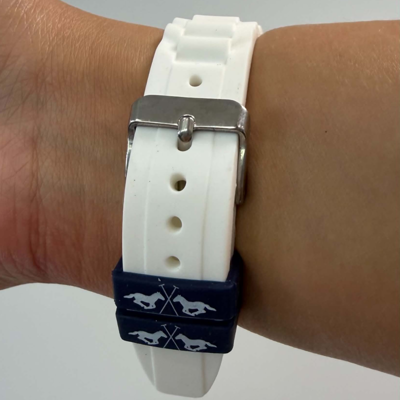 HV Polo Transparent Watch - White-1