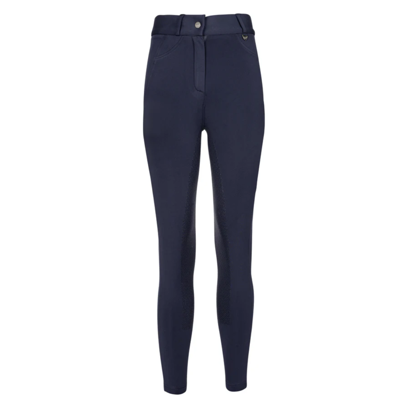 Woof Wear Ladies Hybrid II Riding Breeches - Navy-2