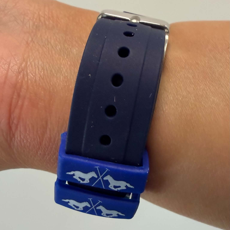 HV Polo Transparent Watch - Navy-1