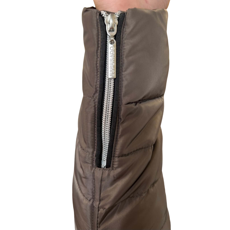Esperado Ladies Austria Short Jacket - Brown-2