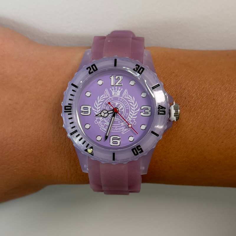 HV Polo Glow Watch - Lilac