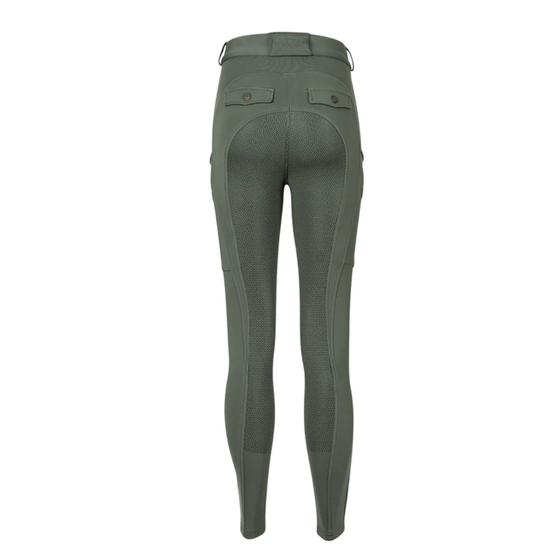 Woof Wear Ladies Hybrid II Riding Breeches - Sage-2