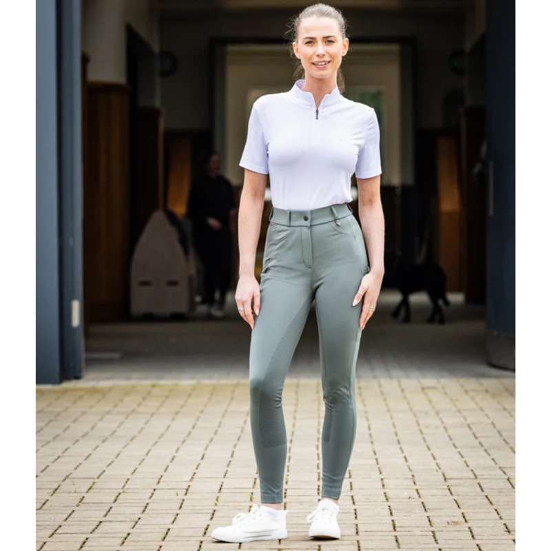 Woof Wear Ladies Hybrid II Riding Breeches - Sage