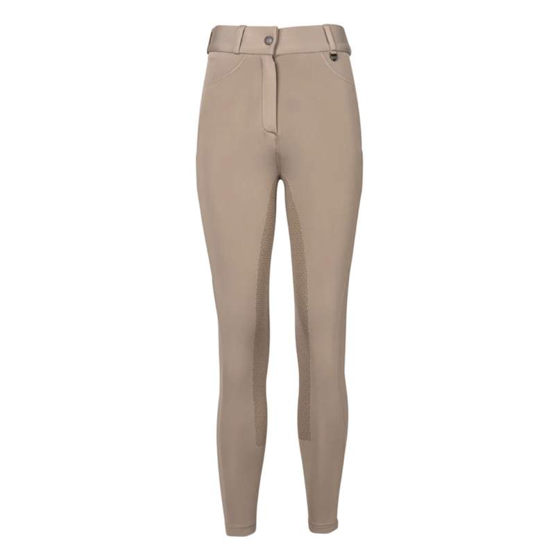 Woof Wear Ladies Hybrid II Riding Breeches - Stone