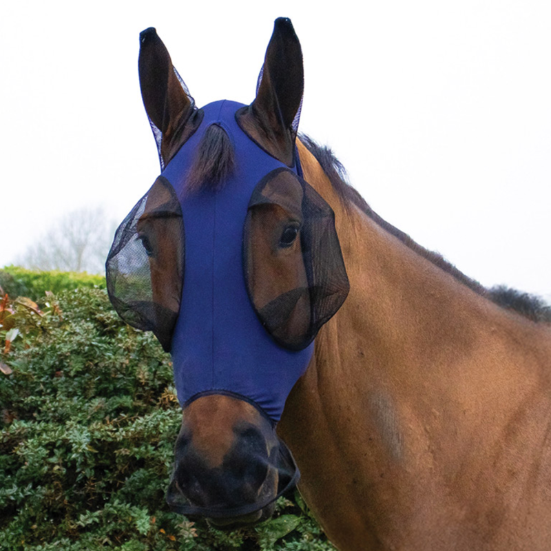 Equi-Sential SoftFit Plus Fly Mask - Navy