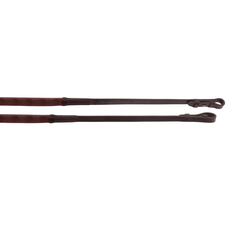 Mackey Classic Precision Grip Reins - Brown-1