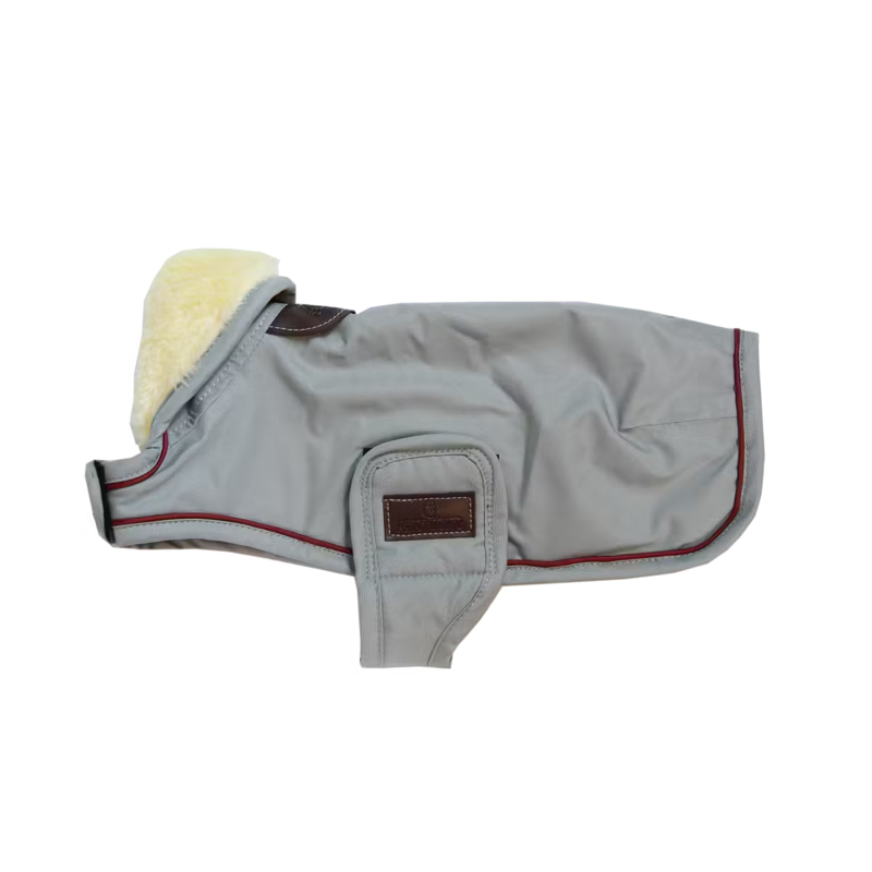 Kentucky Waterproof Dog Coat - Dusty Blue-4