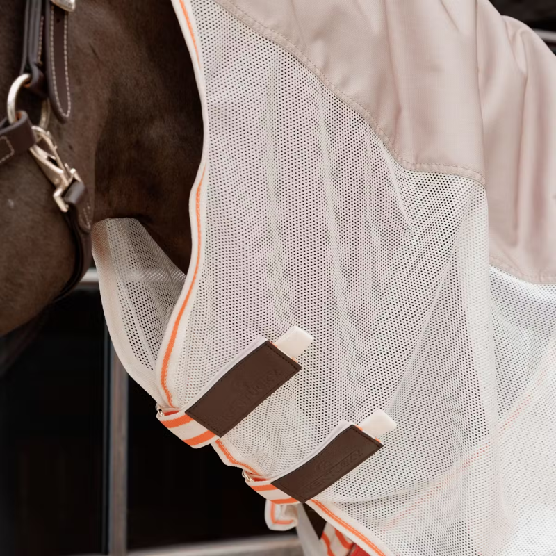 Kentucky Waterproof Combo Comfort Fly Rug - Beige-3
