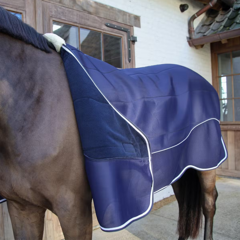 Kentucky Turnout Rug Comfort 3D Fleece Liner - Navy-1