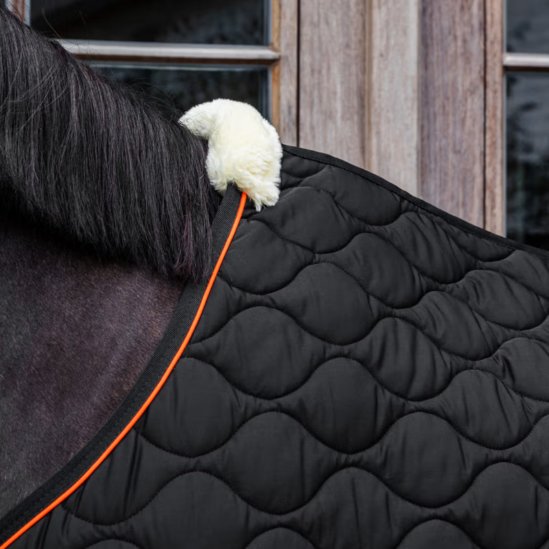 Kentucky Wave 160g Stable Rug - Black-1