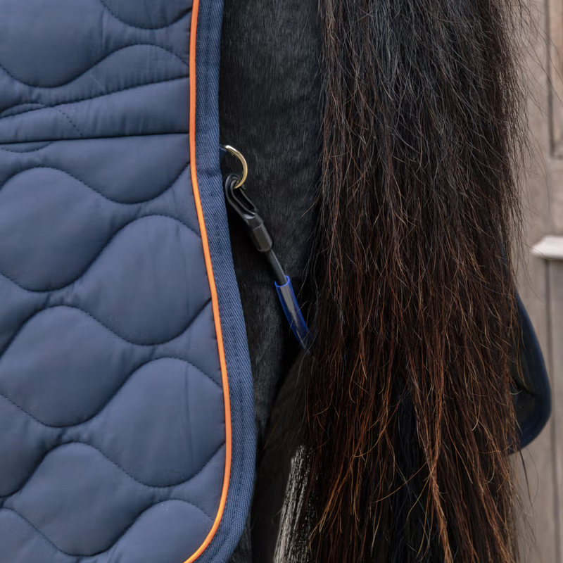 Kentucky Wave 160g Stable Rug - Navy-3