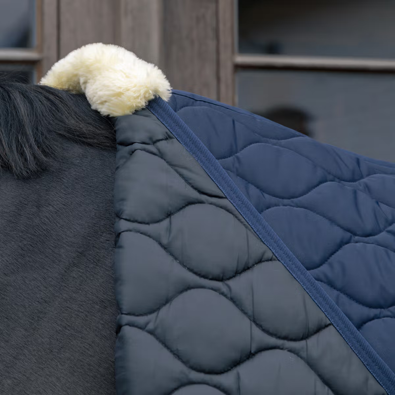 Kentucky Wave 160g Stable Rug - Navy-1