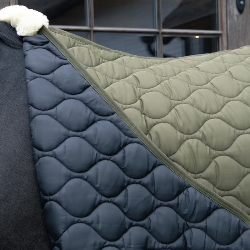 Kentucky Wave 160g Stable Rug - Dark Green-1