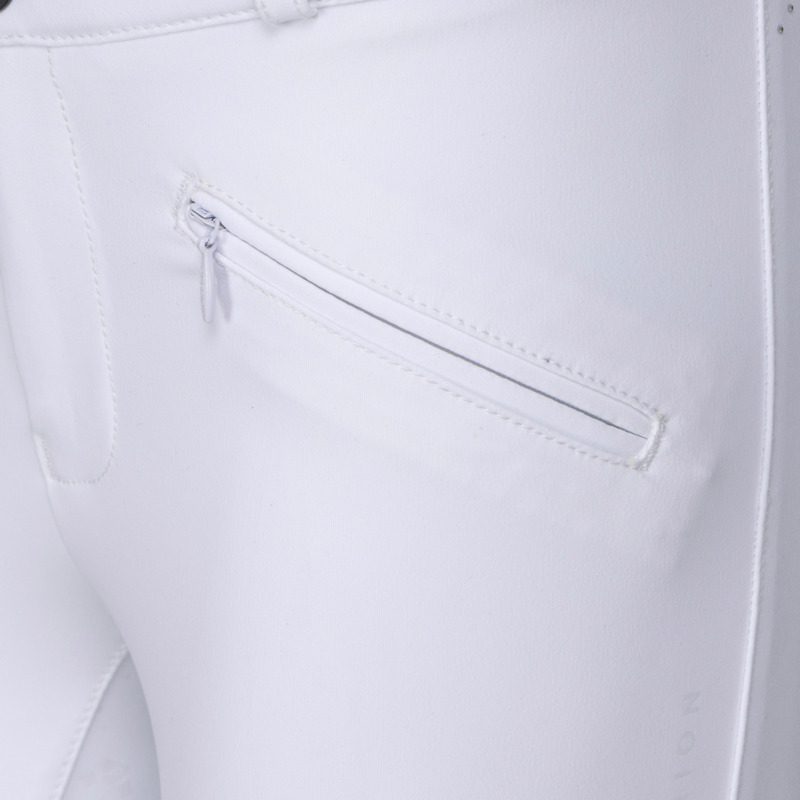 Aubrion Optima Young Rider GX Breeches - White-2