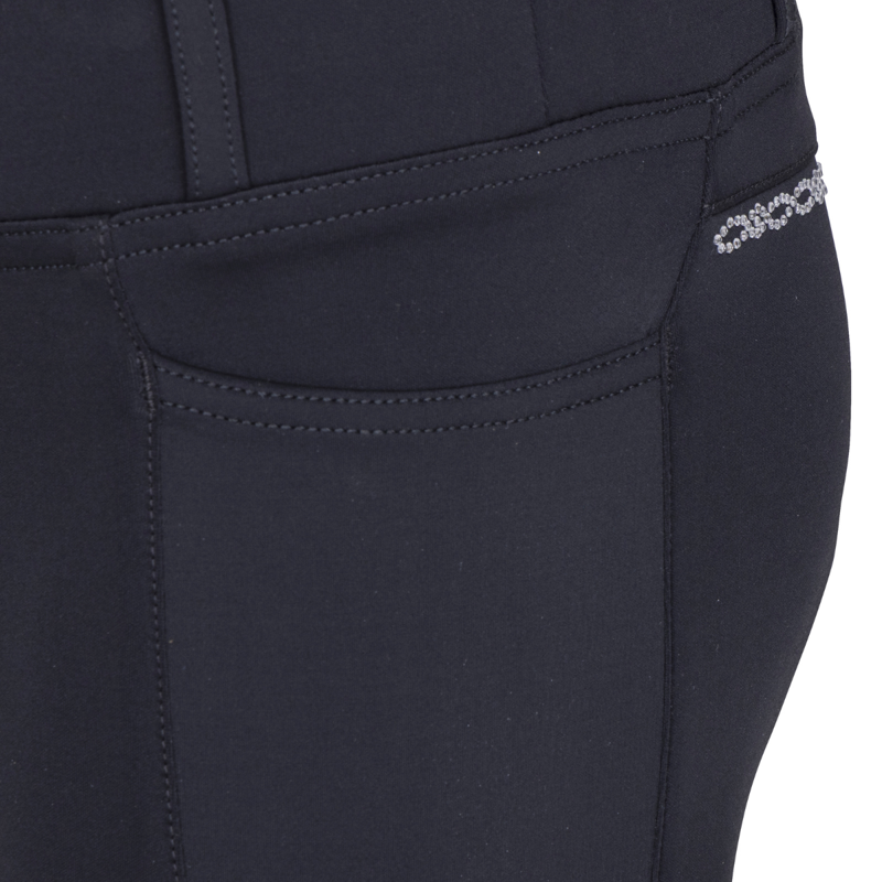 Aubrion Young Rider Optima LX Riding Tights - Black-2