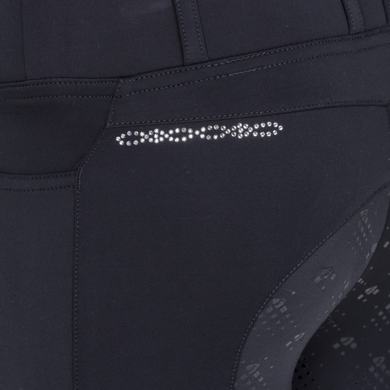 Aubrion Young Rider Optima LX Riding Tights - Black-3