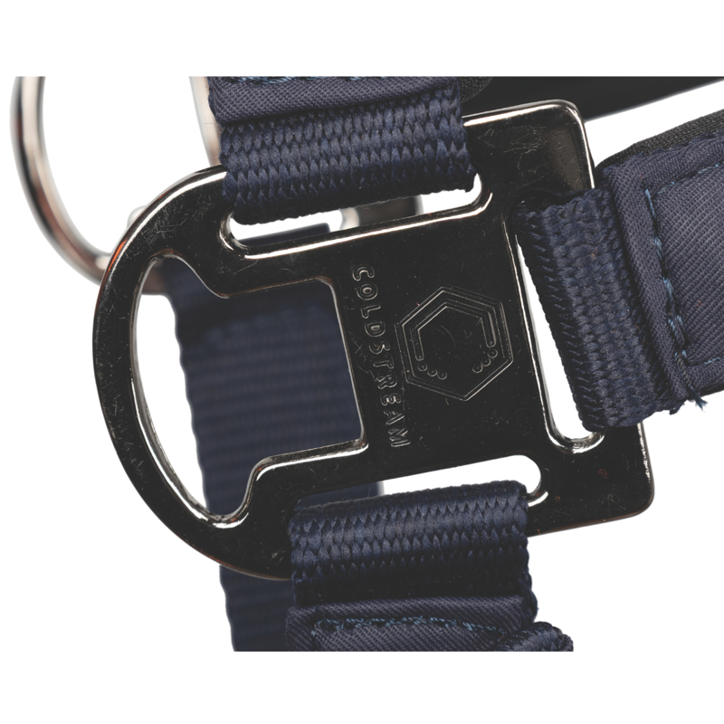 Coldstream Paxton Padded Head Collar and Lead Rope - Navy-4