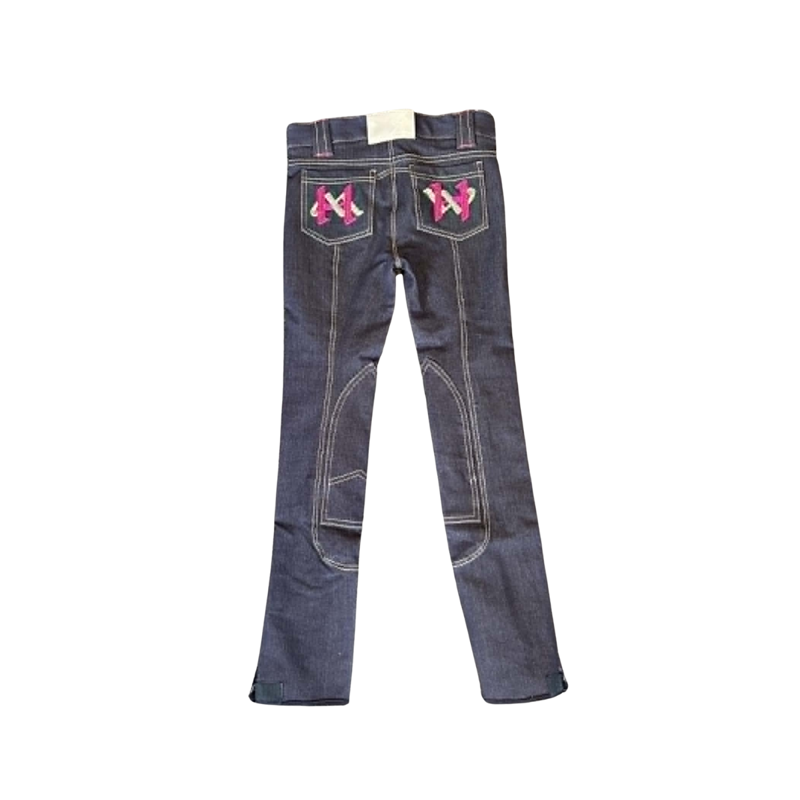 Horseware Kids Denim Breeches - Denim-1
