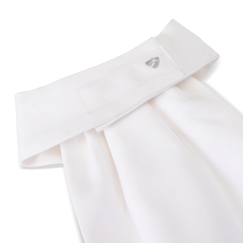 Aubrion Witley Ready Tied Stock - White-2