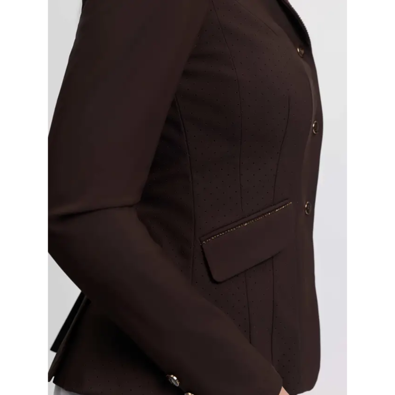 LeMieux Brilliance Diana Show Jacket - Espresso-4