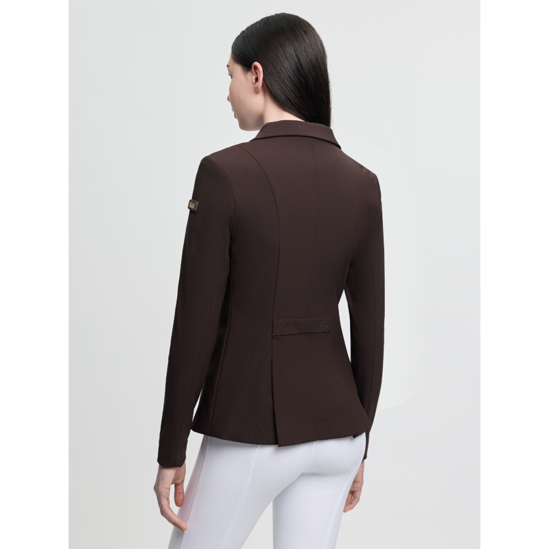 LeMieux Brilliance Junior Pro Show Jacket - Espresso-1