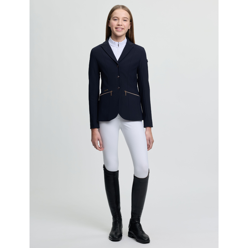 LeMieux Brilliance Junior Pro Show Jacket - Navy-2