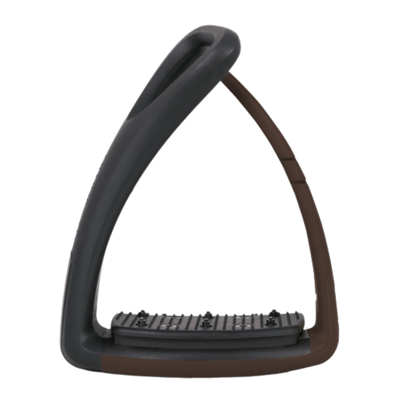 Freejump Soft'Up Pro 2 Stirrups - Black/Chocolate-1