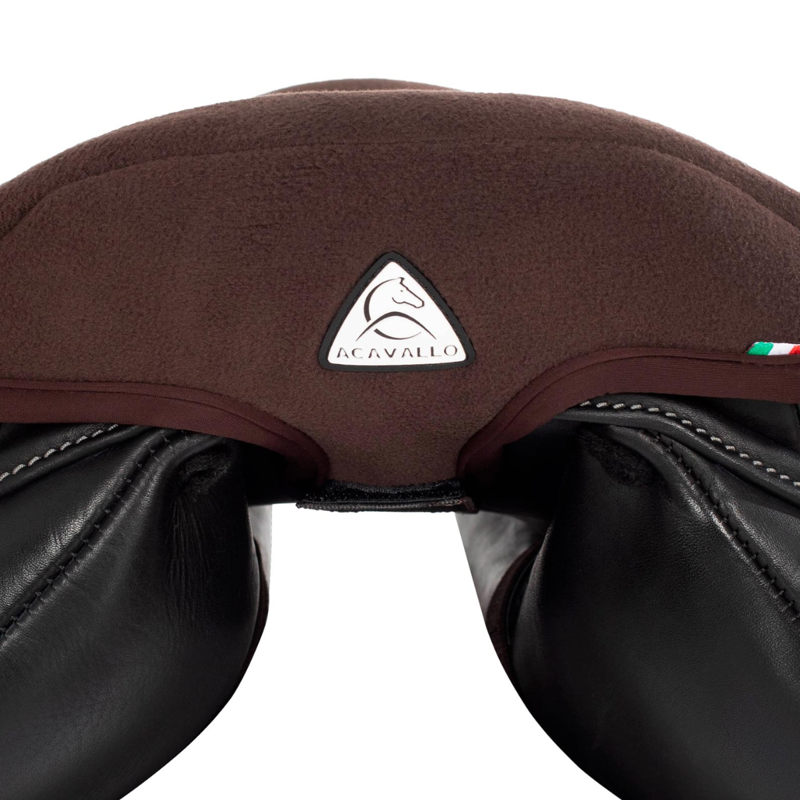 Acavallo Gel Seat Saver Dri-Lex 20mm Gel Thickness - Brown-3