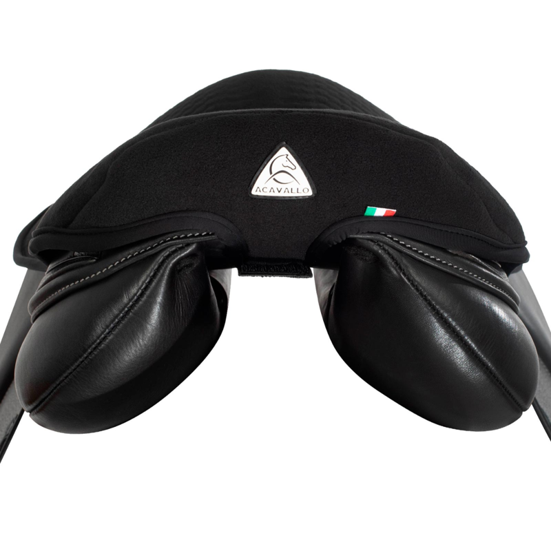 Acavallo Gel Seat Saver Dri-Lex 20mm Gel Thickness - Black-2