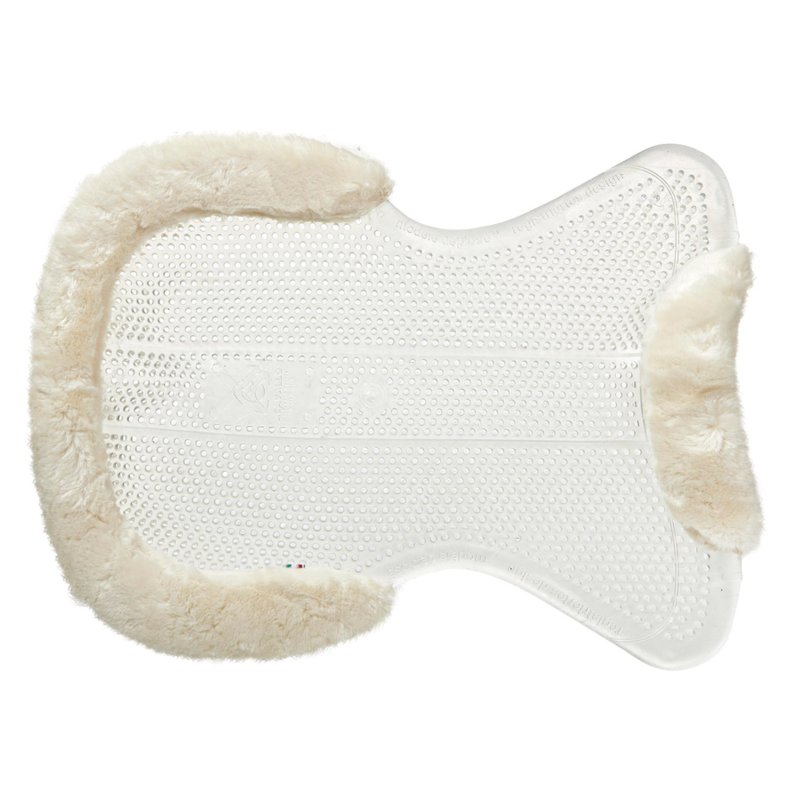 Acavallo Therapeutic Gel Pad Cut Out Eco-Wool Just Gel - Transparent/Natural-2