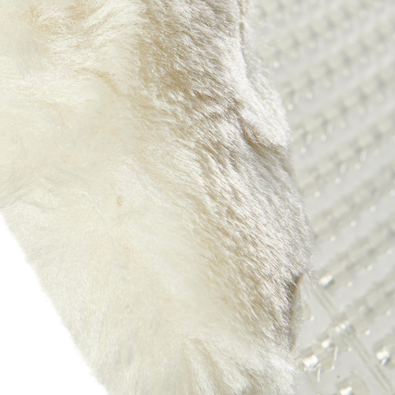 Acavallo Therapeutic Gel Pad Cut Out Eco-Wool Just Gel - Transparent/Natural-3