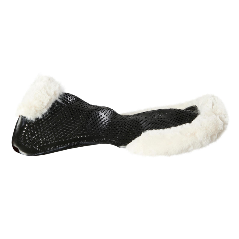 Acavallo Therapeutic Gel Pad Cut Out Eco-Wool Just Gel - Black/Natural-1