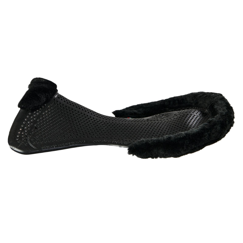 Acavallo Therapeutic Gel Pad Cut Out Eco-Wool Just Gel - Black/Black-1