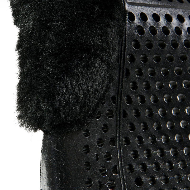 Acavallo Therapeutic Gel Pad Cut Out Eco-Wool Just Gel - Black/Black-3