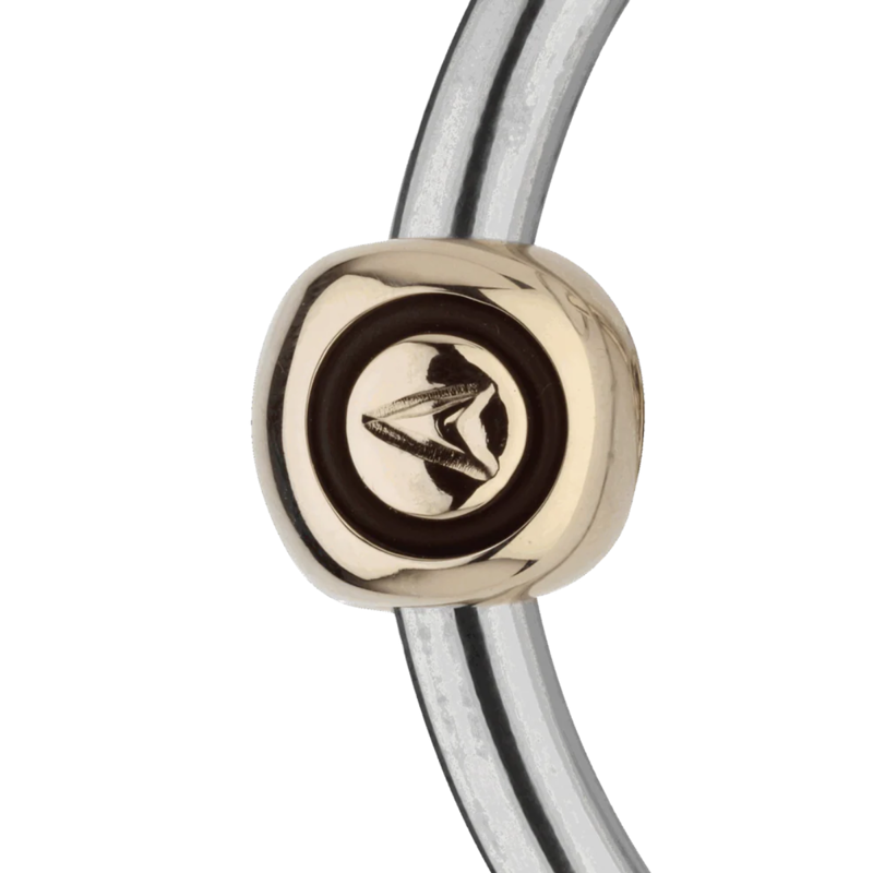 Sprenger Novocontact Loose Ring Snaffle 14mm Double Jointed Sensogan-2