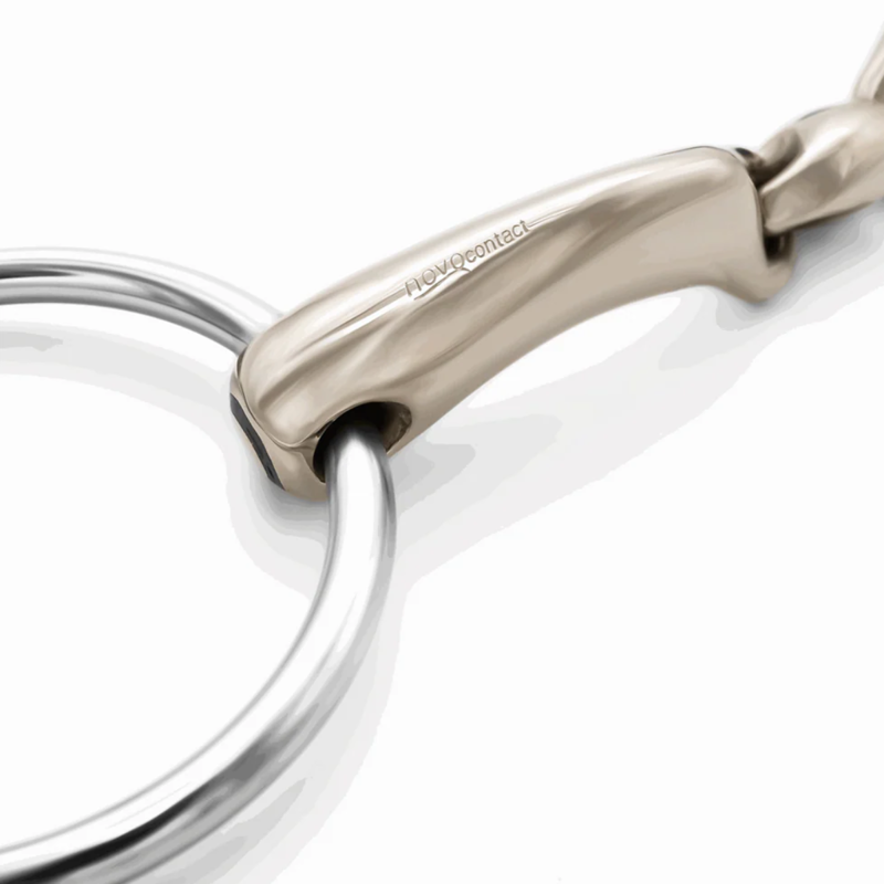 Sprenger Novocontact Loose Ring Snaffle 14mm Double Jointed Sensogan-3