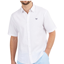 Crew Clothing Mens' Classic  Short Sleeve Linen Shirt -White