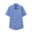Crew Clothing Mens'  Short Sleeve Linen Shirt - Colbalt
