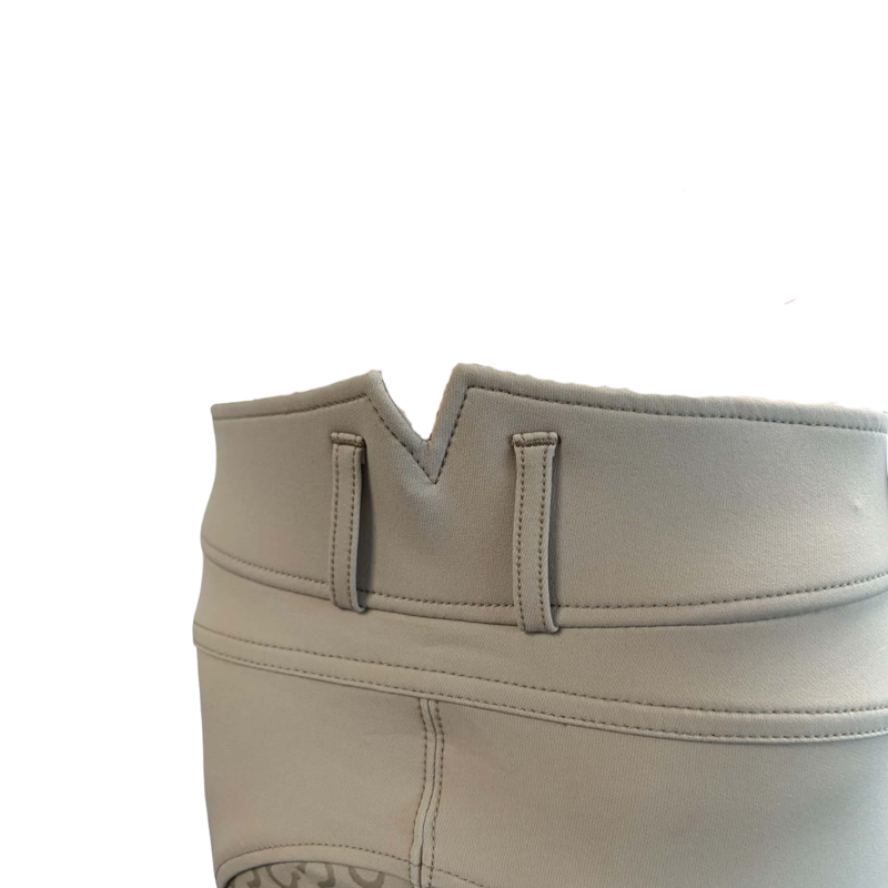 Montar ESS High Waist Full Seat Breeches - Silver Grey-2