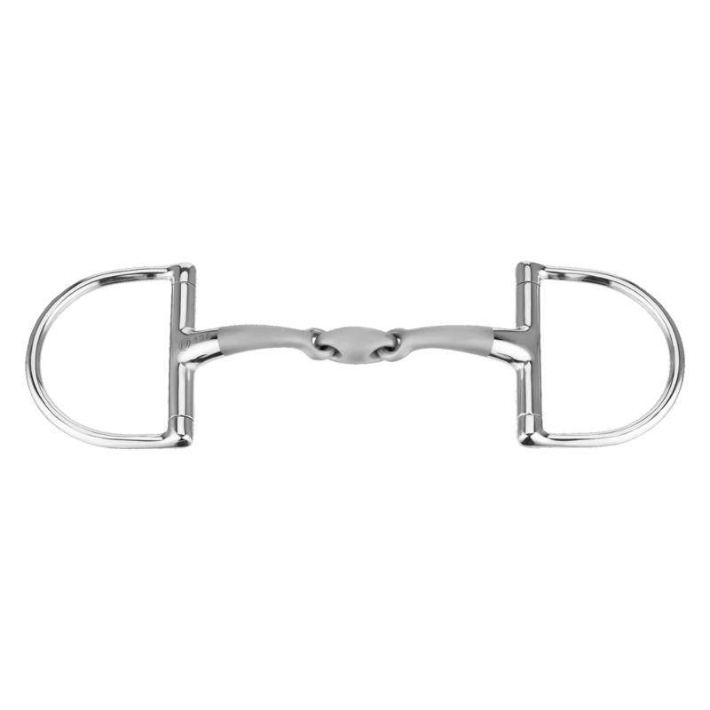 Sprenger Satinox D-Ring Snaffle 14mm Double Joint 70mm Ring