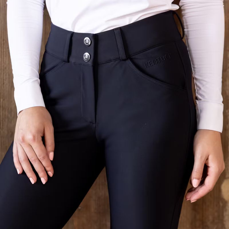 Kentucky Women's Miami Knee Grip Breeches - Navy-4