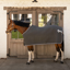 Kentucky Vegan Wool Fleece Show Rug - Grey