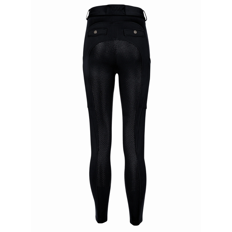 Woof Wear Ladies Hybrid II Riding Breeches - Black-2
