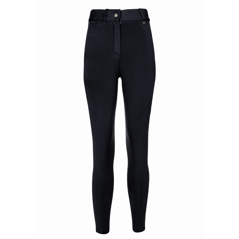 Woof Wear Ladies Hybrid II Riding Breeches - Black-1